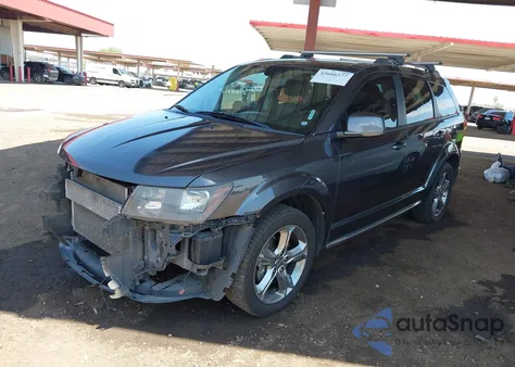 2017 Dodge Journey Crossroad Plus Awd from USA, damaged, VIN 3C4PDDGG8HT564975